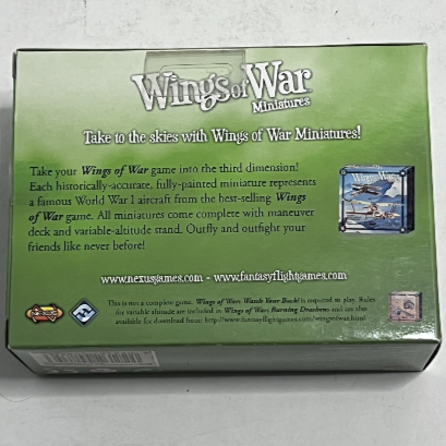 Wings of War Miniatures Airplane Pack Series III